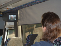 Moog Movie Watching On The Bus