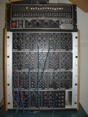 Vintage Moog Rack