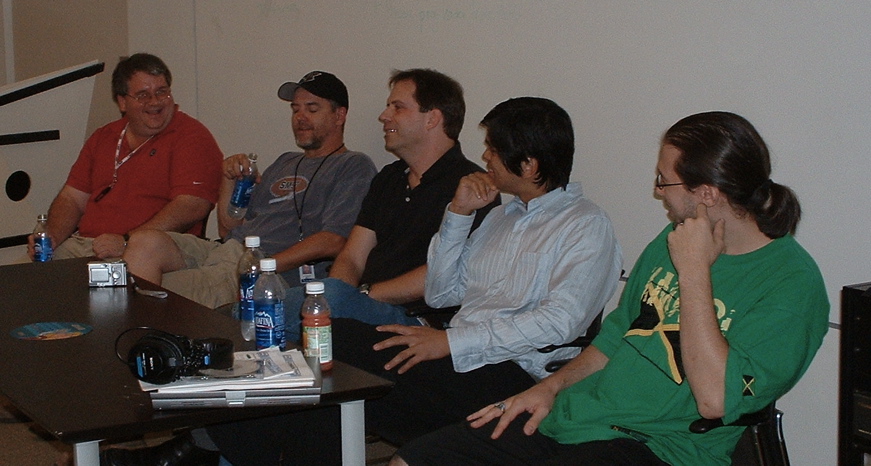 Career Panel - Peter Young, Arno Baars, Jeff Brugger, Mike Cruz, Selah Abrams