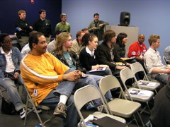 Student Section (seated)