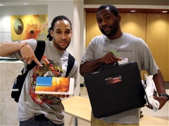 Showing Off Door Prizes