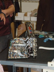 Voyager Open For Servicing