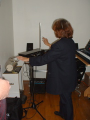 Linda Demos the Theremin