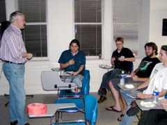 Jim and Students