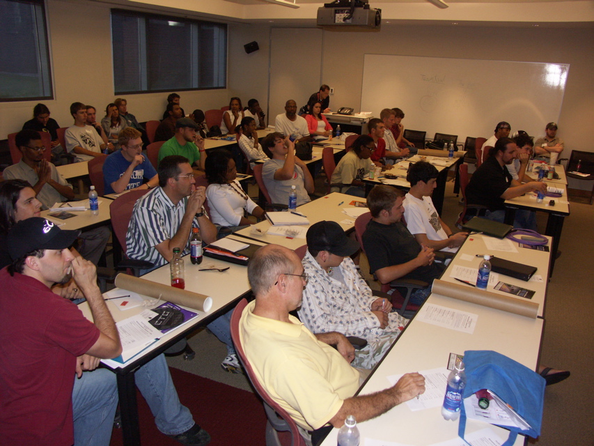 Students Gathered for Career Panel